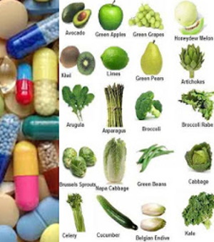 Multi vitamins vs a variety of fresh fruit and veg